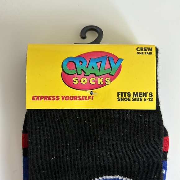 President Barack Obama Hope Change Men's Size 6-12 Crazy Socks New in Packaging - Picture 3 of 4